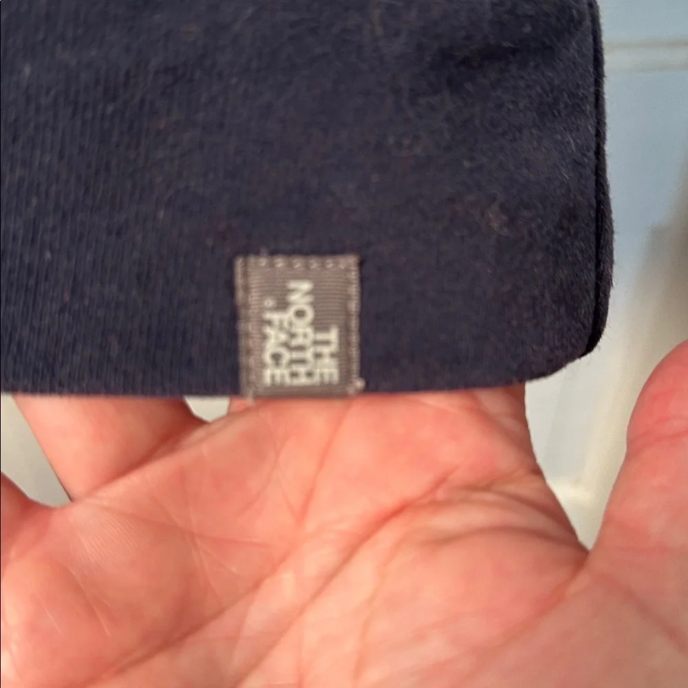 The North Face Hooded Mens Pullover Size Medium Navy Blue